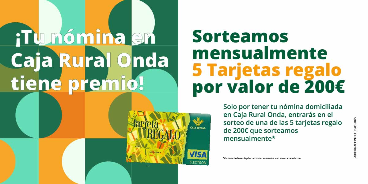 Sorteo Tarjetas Regalo